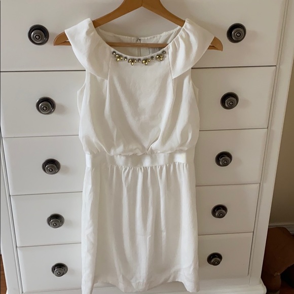 Loft Cream Colored Dress - Picture 6 of 6